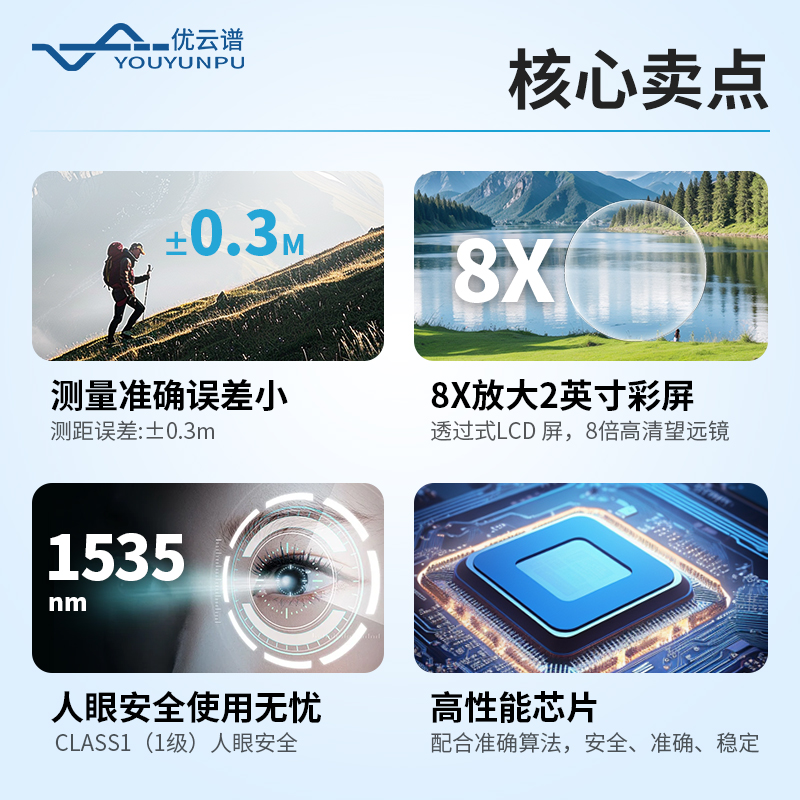 高精度激光測(cè)距測(cè)高儀